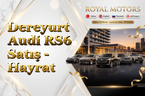 Dereyurt Audi RS6 Satış - Hayrat