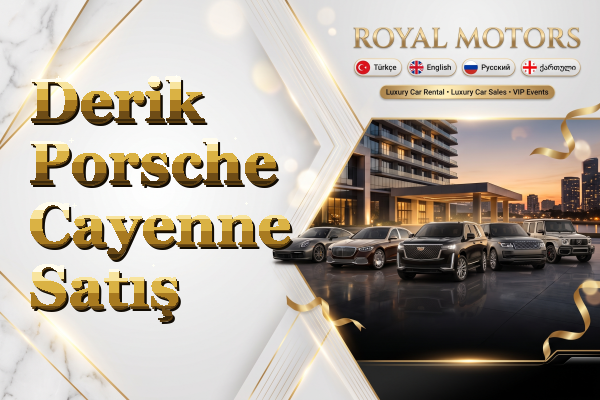 Derik Porsche Cayenne Satış