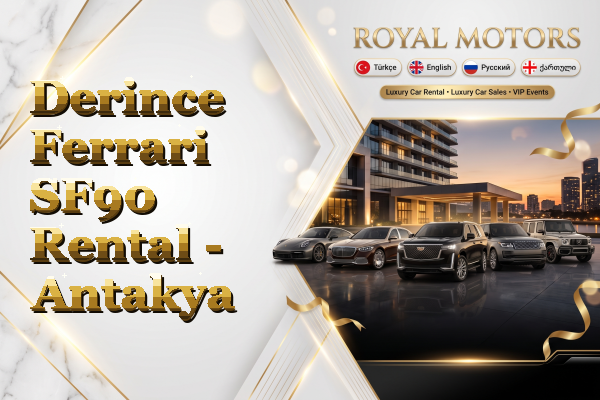 Derince Ferrari SF90 Rental - Antakya