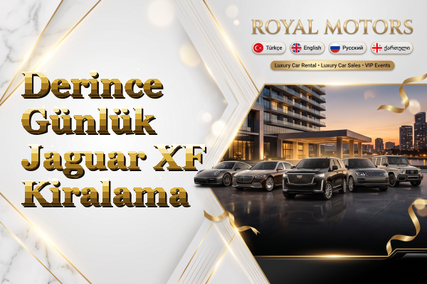 Derince Günlük Jaguar XF Kiralama