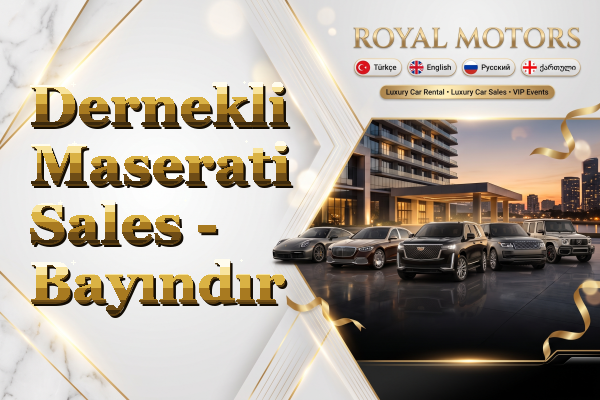 Dernekli Maserati Sales - Bayındır