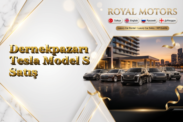 Dernekpazarı Tesla Model S Satış