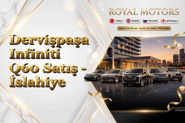 Dervişpaşa Infiniti Q60 Satış - İslahiye