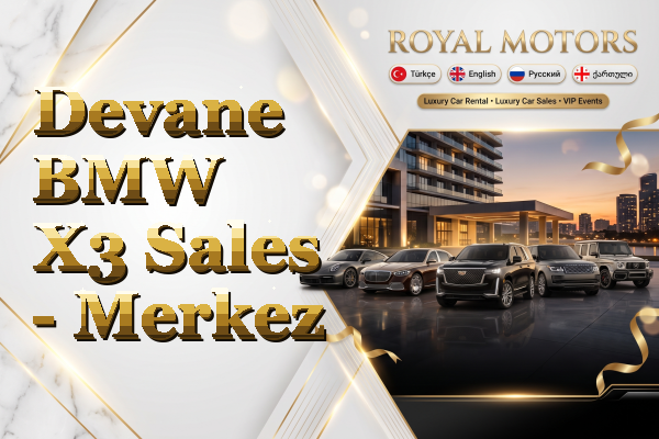 Devane BMW X3 Sales - Merkez