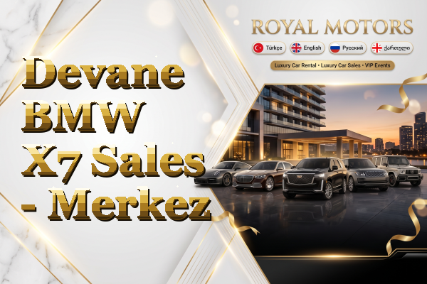 Devane BMW X7 Sales - Merkez