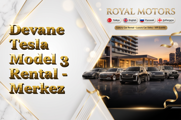 Devane Tesla Model 3 Rental - Merkez
