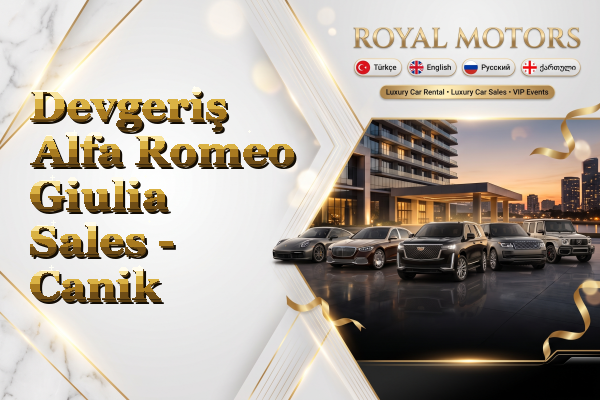 Devgeriş Alfa Romeo Giulia Sales - Canik