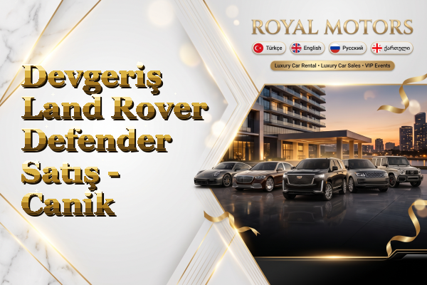 Devgeriş Land Rover Defender Satış - Canik
