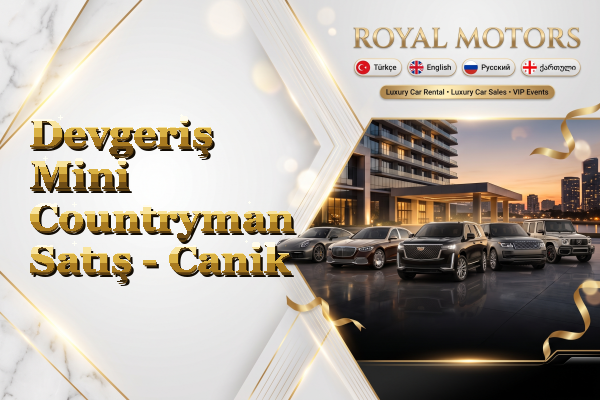 Devgeriş Mini Countryman Satış - Canik