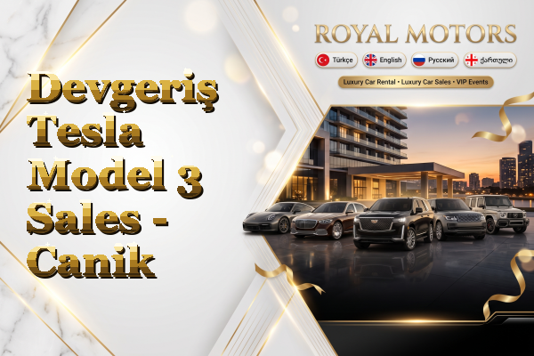 Devgeriş Tesla Model 3 Sales - Canik