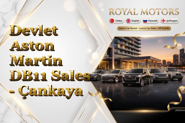 Devlet Aston Martin DB11 Sales - Çankaya