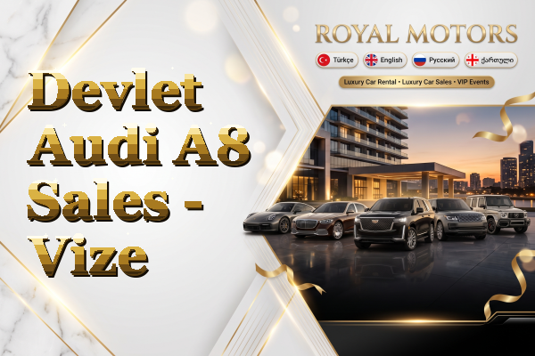 Devlet Audi A8 Sales - Vize