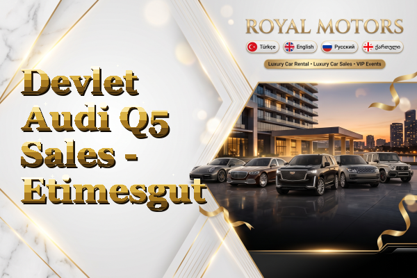 Devlet Audi Q5 Sales - Etimesgut