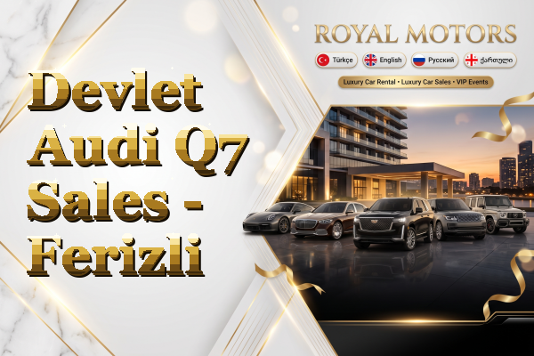 Devlet Audi Q7 Sales - Ferizli