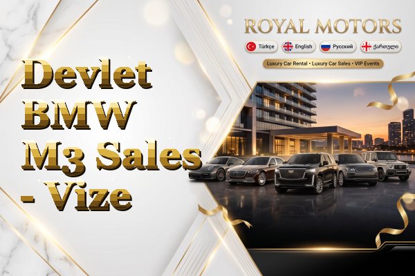 Devlet BMW M3 Sales - Vize