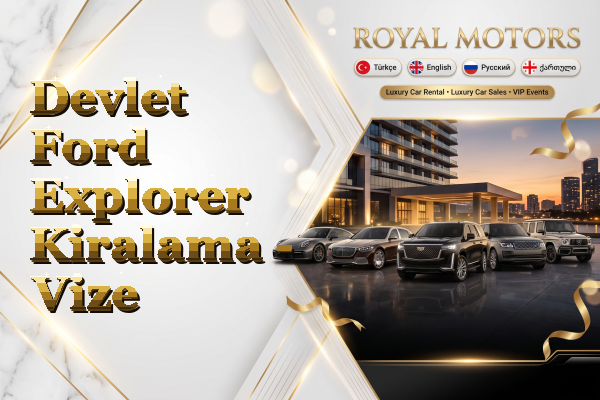 Devlet Ford Explorer Kiralama - Vize