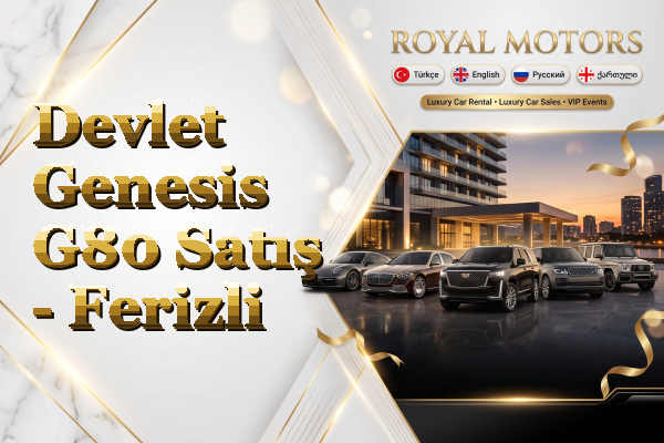 Devlet Genesis G80 Satış - Ferizli