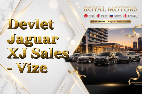Devlet Jaguar XJ Sales - Vize