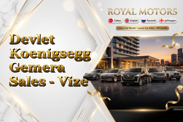 Devlet Koenigsegg Gemera Sales - Vize