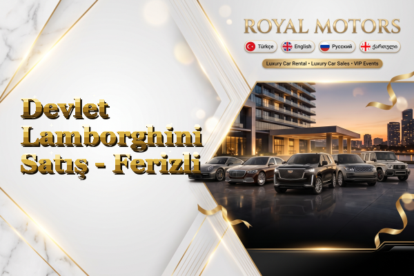 Devlet Lamborghini Satış - Ferizli