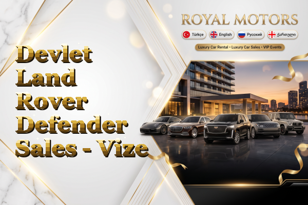 Devlet Land Rover Defender Sales - Vize
