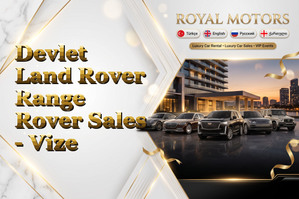 Devlet Land Rover Range Rover Sales - Vize
