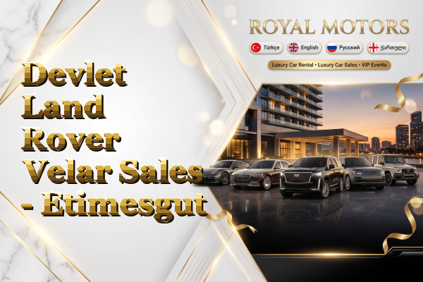 Devlet Land Rover Velar Sales - Etimesgut