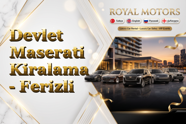Devlet Maserati Kiralama - Ferizli