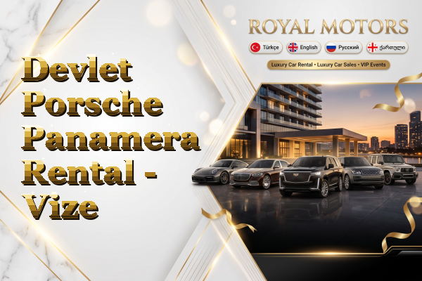 Devlet Porsche Panamera Rental - Vize