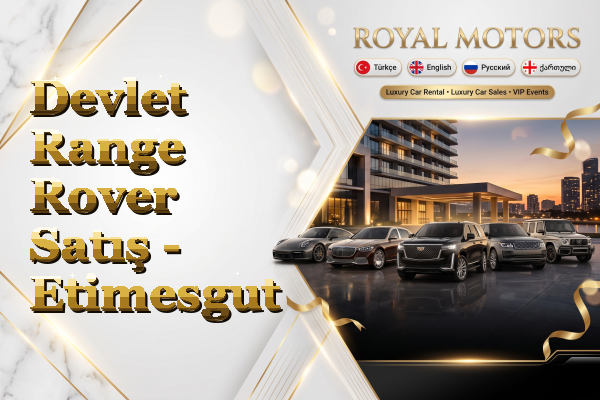 Devlet Range Rover Satış - Etimesgut