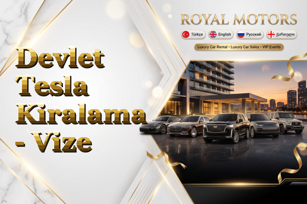 Devlet Tesla Kiralama - Vize
