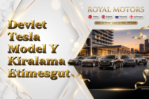 Devlet Tesla Model Y Kiralama - Etimesgut