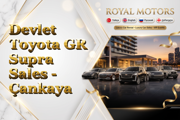 Devlet Toyota GR Supra Sales - Çankaya