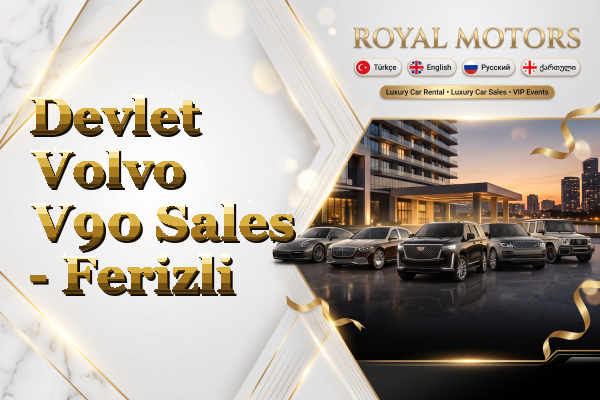 Devlet Volvo V90 Sales - Ferizli
