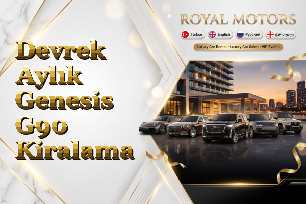 Devrek Aylık Genesis G90 Kiralama