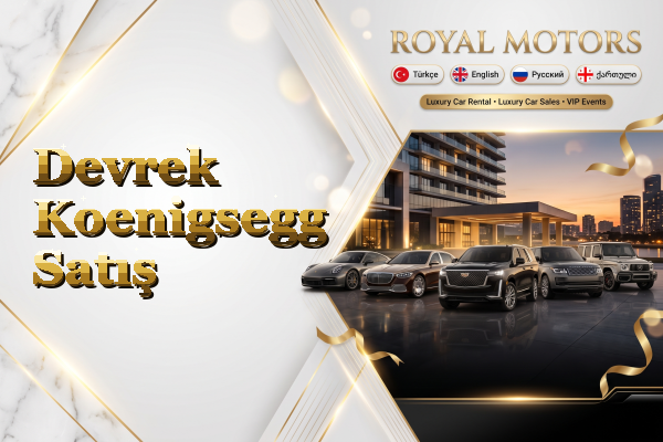 Devrek Koenigsegg Satış