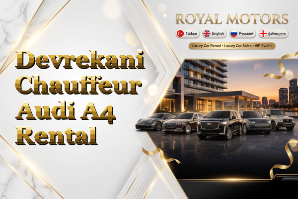 Devrekani Chauffeur Audi A4 Rental