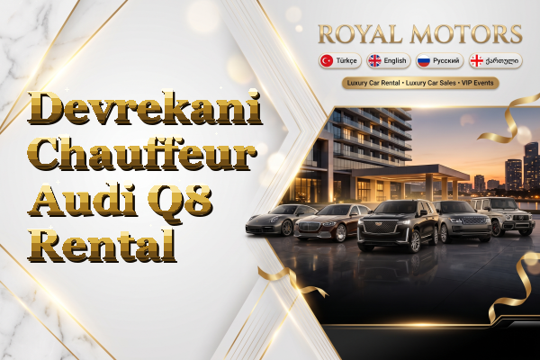 Devrekani Chauffeur Audi Q8 Rental