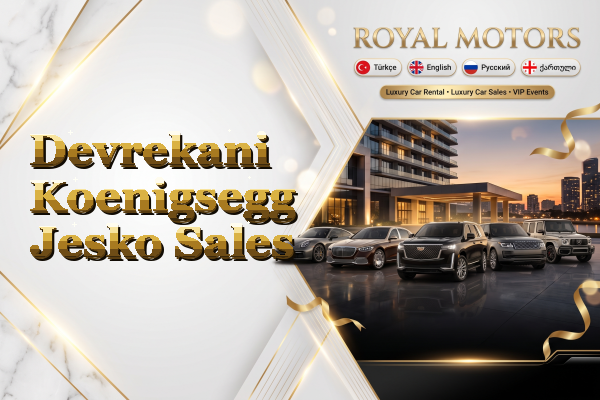 Devrekani Koenigsegg Jesko Sales