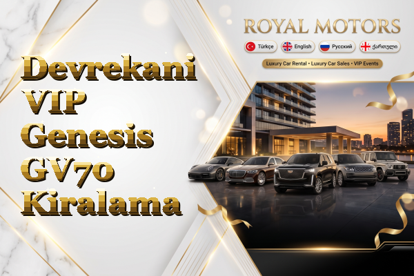 Devrekani VIP Genesis GV70 Kiralama