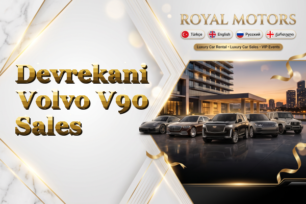 Devrekani Volvo V90 Sales