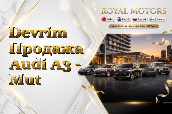 Devrim Продажа Audi A3 - Mut