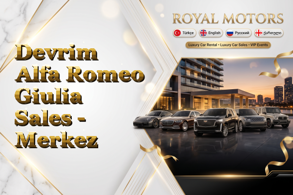 Devrim Alfa Romeo Giulia Sales - Merkez