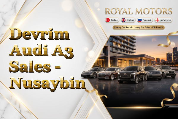 Devrim Audi A3 Sales - Nusaybin