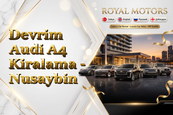 Devrim Audi A4 Kiralama - Nusaybin