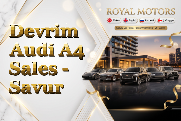 Devrim Audi A4 Sales - Savur