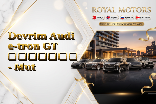 Devrim Audi e-tron GT გაყიდვა - Mut