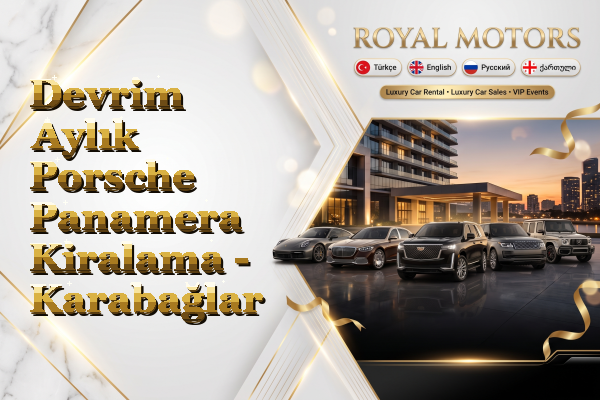 Devrim Aylık Porsche Panamera Kiralama - Karabağlar