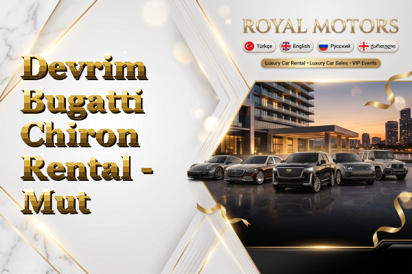 Devrim Bugatti Chiron Rental - Mut
