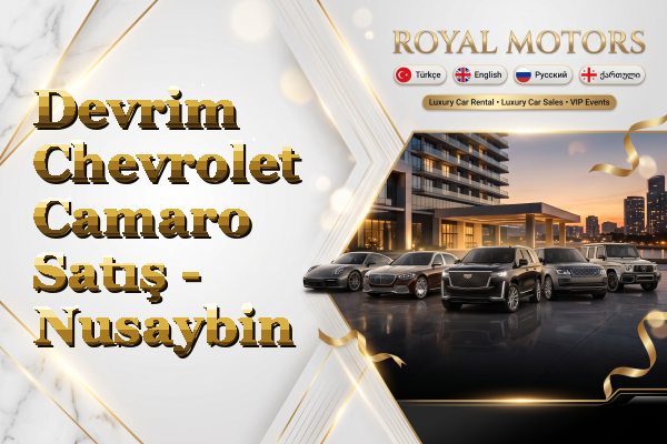 Devrim Chevrolet Camaro Satış - Nusaybin